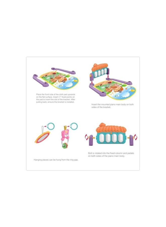 Cool Baby Piano Fitness Rack Gym Mat 75x60x45cm - Image 3