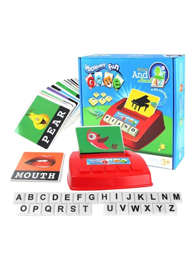 Beauenty Kid's Alphabet Letter Word Spelling Game Early Learning Educational Toy 24x21.5x4.3cm  - Image 1