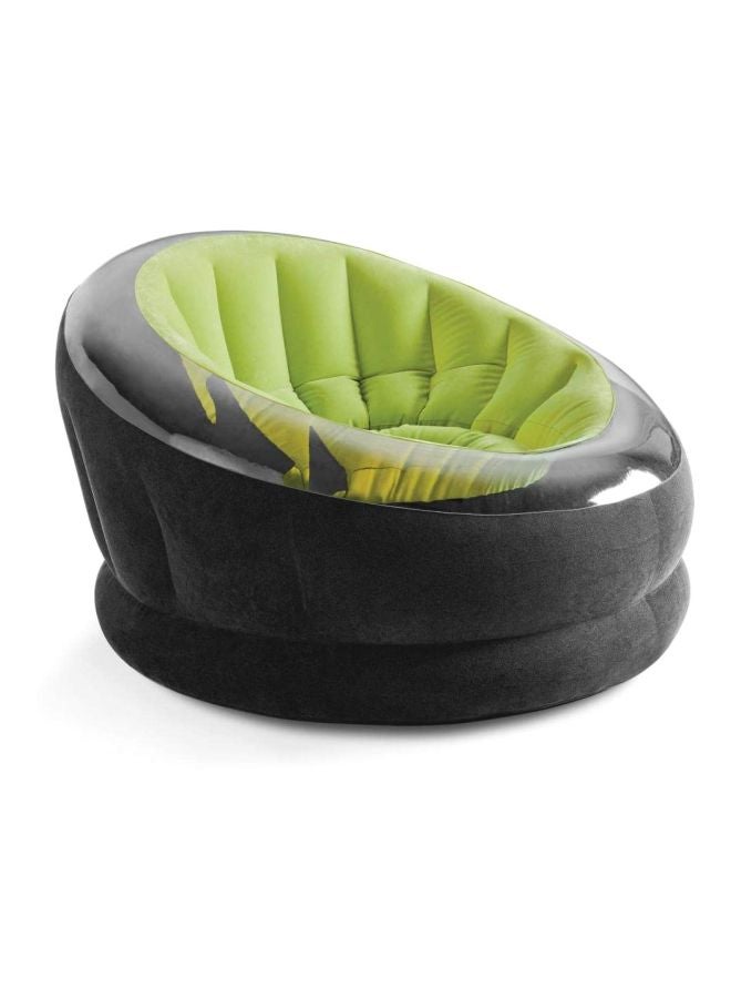 انتكس كرسي بتصميم إمباير أخضر/أسود - Image 3