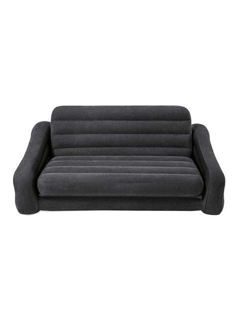 Multipurpose Inflatable Sofa Black 193x66x221cm