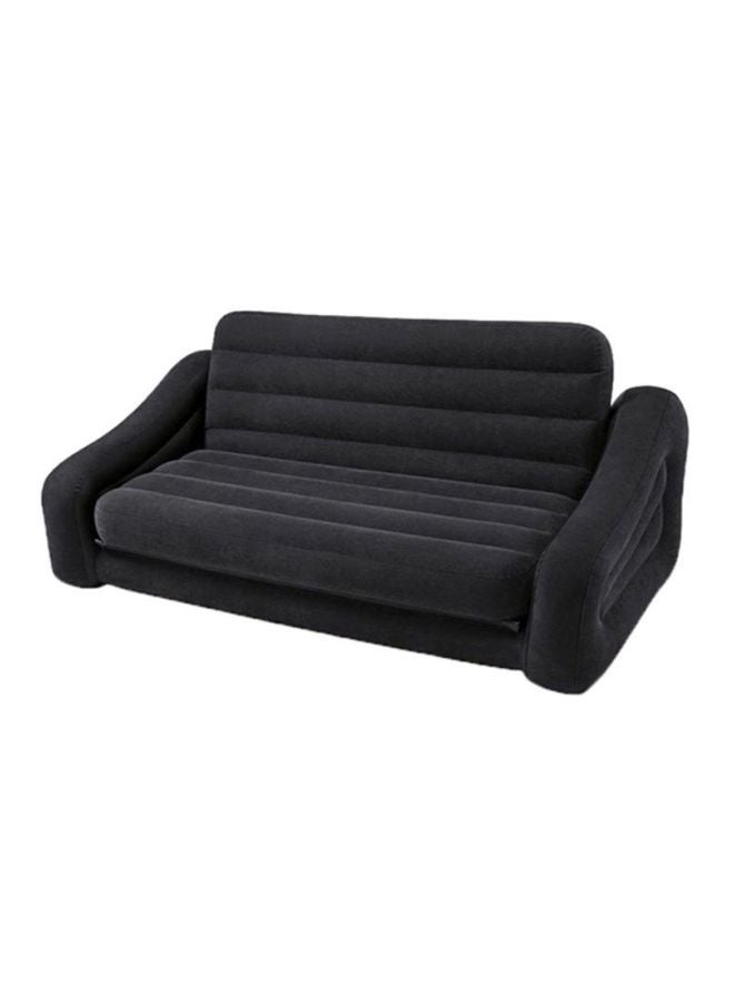 Multipurpose Inflatable Sofa Black 193x66x221cm