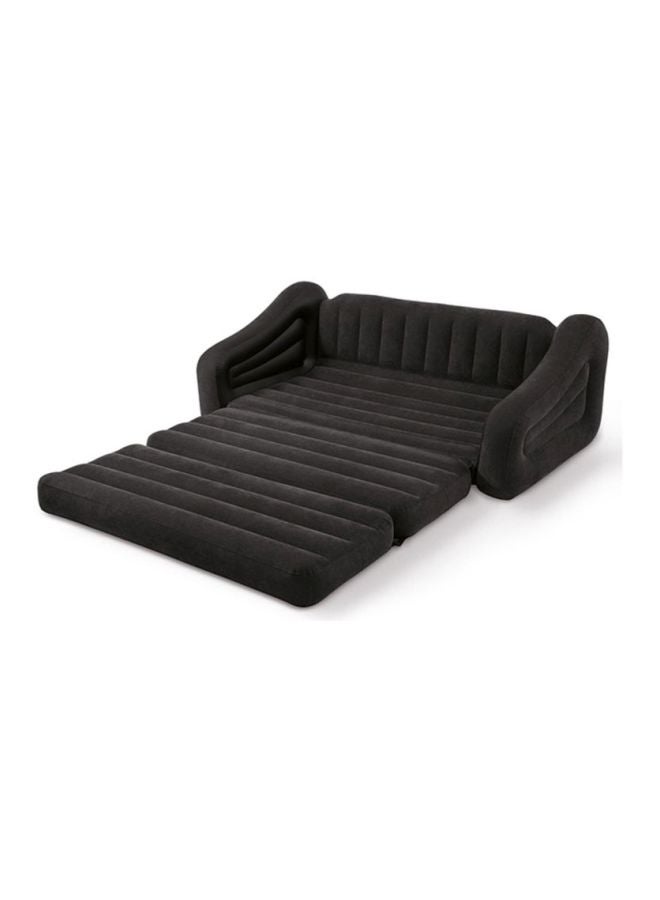 Multipurpose Inflatable Sofa Black 193x66x221cm