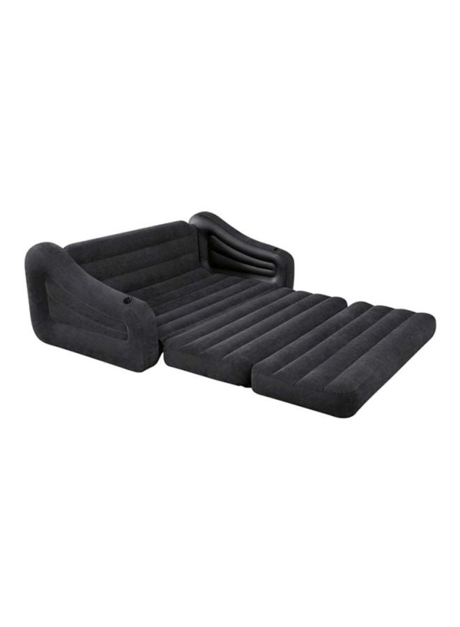 Multipurpose Inflatable Sofa Black 193x66x221cm