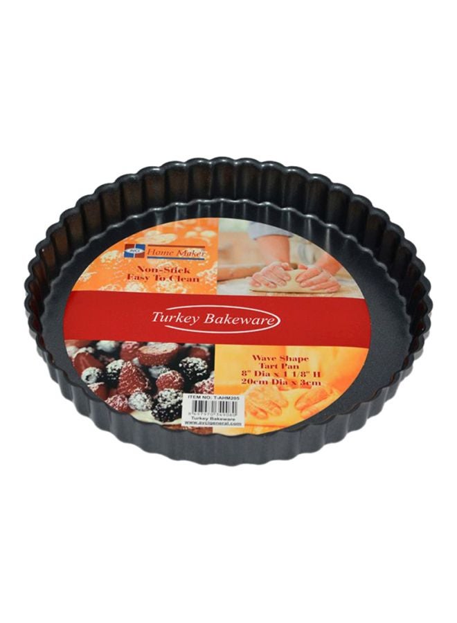 Homemaker Flan Tin W/Flat Base 20Cm Grey 20cm