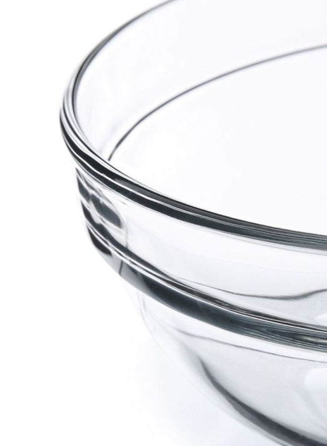 Luminarc Stackable Salad Bowl Clear 17cm - Image 2