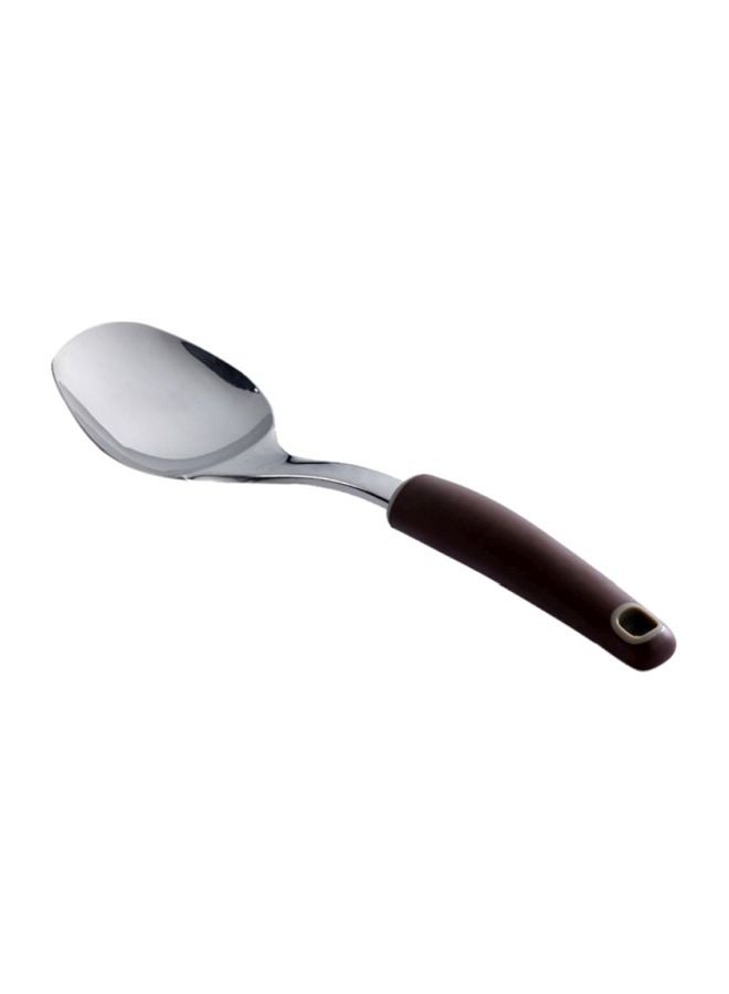 Penguen Gaia Steel Solid Spoon Silver/Black