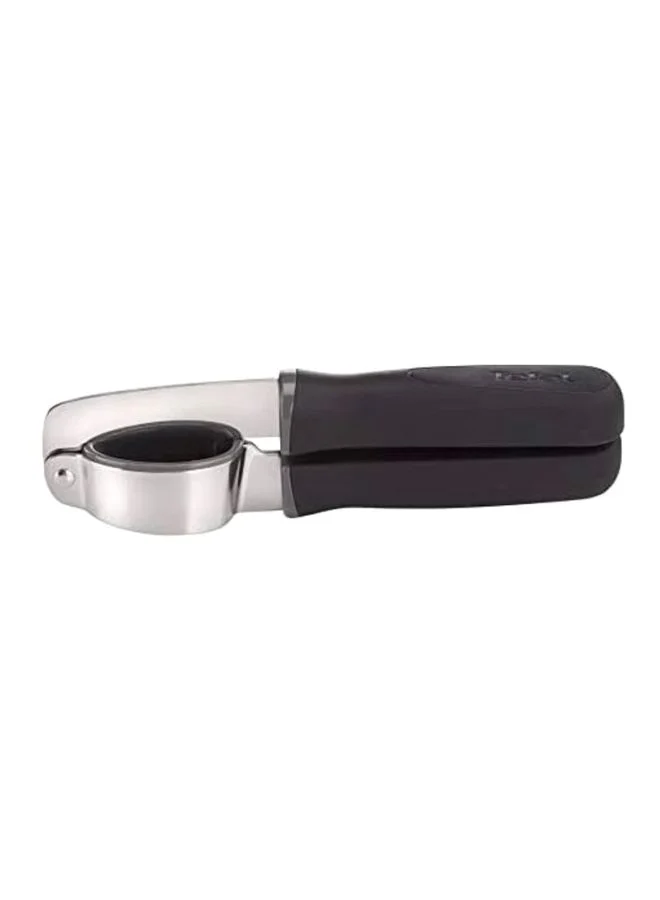 Tefal TEFAL Comfort Garlic Press | Kitcken Tool | High-Heat Resistance | Scratch-Free for Cookware | Dishwasher-Safe | Ergonomic Design | Black | Stainless Steel | K1292614