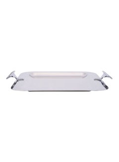 REGENT Orient Ss Tray Square Standard Silver 46x34cm  - Image 1