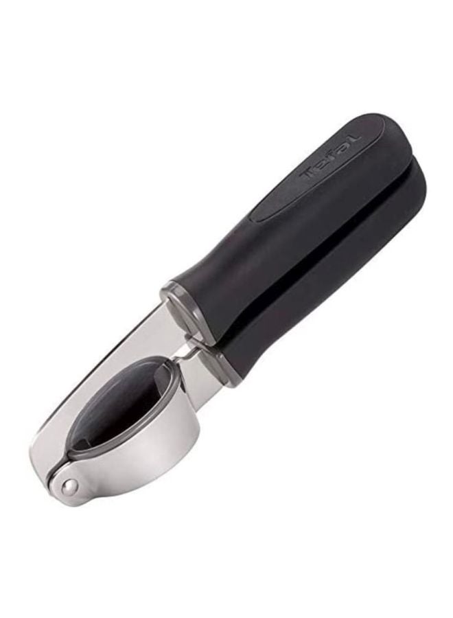 Tefal - TEFAL Comfort Garlic Press | Kitcken Tool | High-Heat Resistance | Scratch-Free for Cookware | Dishwasher-Safe | Ergonomic Design | Black | Stainless Steel | K1292614 Black/Silver - Image 1