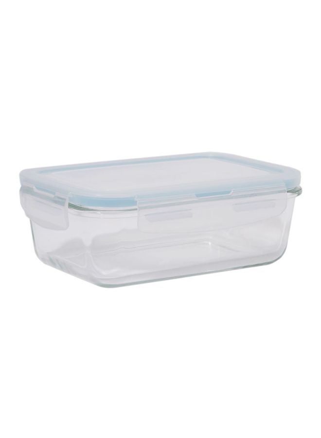 TALIONA Boro Pro 5-Piece Food Storage Container Set with Lid Blue/Clear 13.6x32cm - Image 2