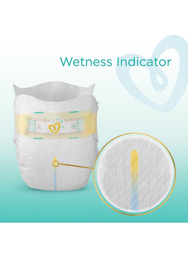 Pampers - Premium Care Baby Diapers, Size 4, Large, 9-14 kg, Mega Box, 100 Diapers - Image 1