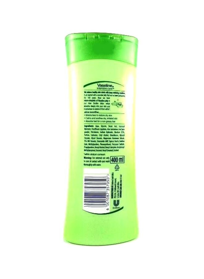 Vaseline Intensive Care Aloe Soothe Body Lotion 400ml - Image 3