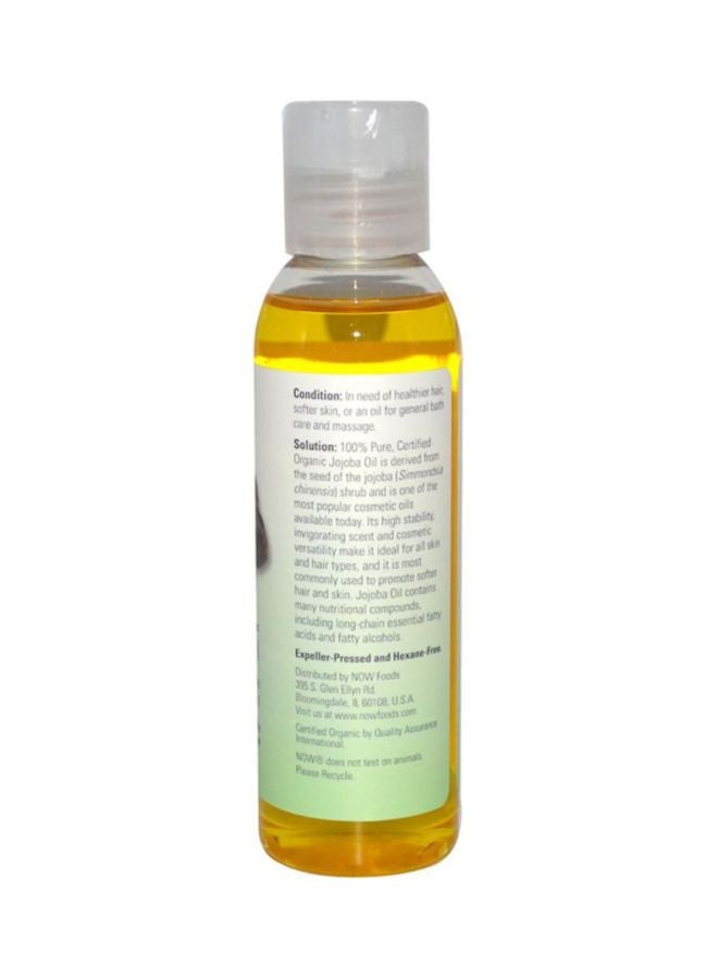 Now Foods Jojoba Oil Yellow/Clear 118ml - Image 2