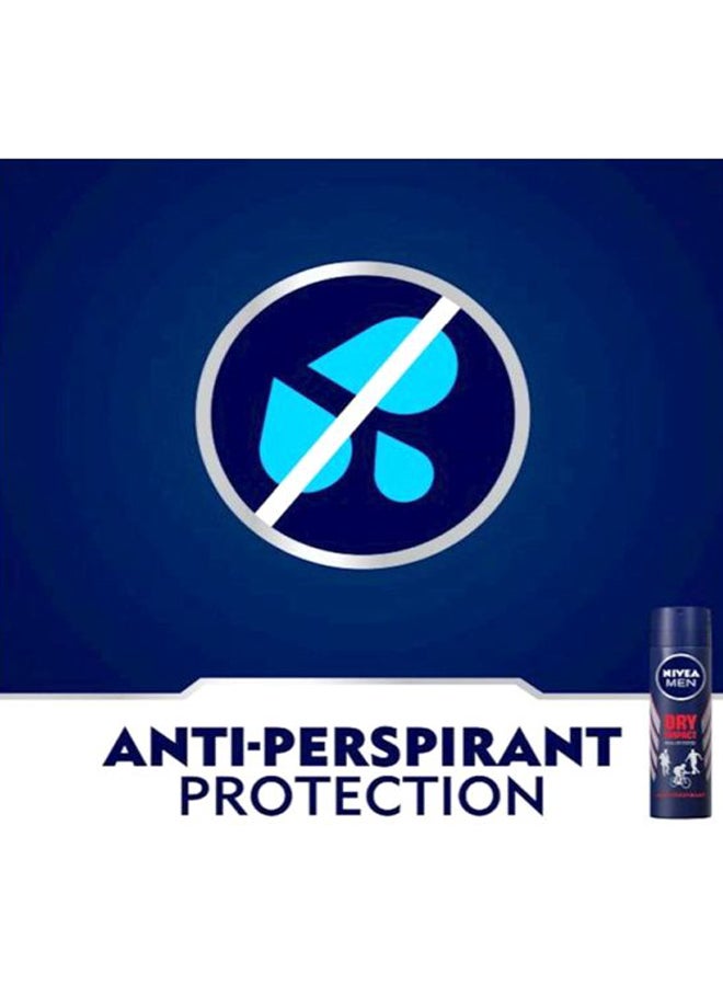 Nivea Dry Impact Deodorant Spray For Men 30 G 150ml - Image 4