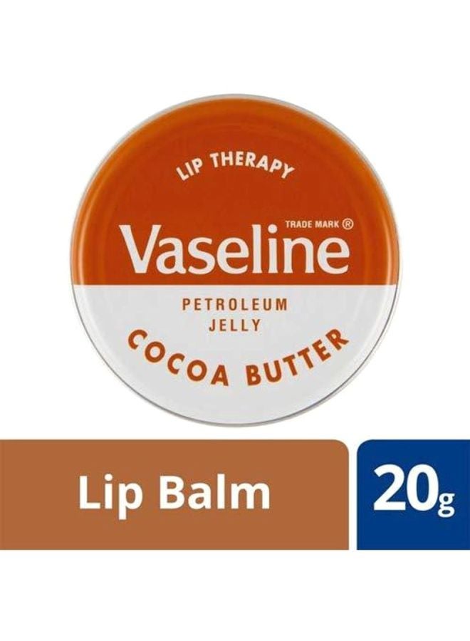 Vaseline Lip Therapy Petroleum Jelly Cocoa Butter 20grams  - Image 2
