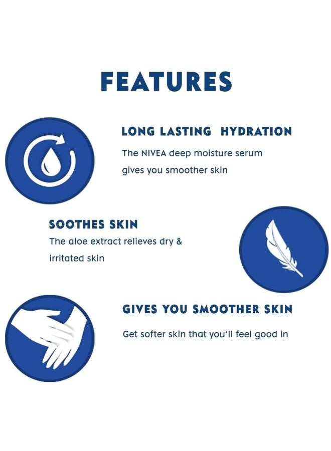 نيفيا لوشن الجسم مع جل الاستحمام بيور إمباكت Body Lotion 400, Shower Gel 500ملليلتر - Image 5