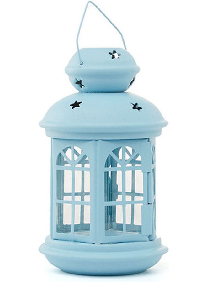 Ramdan Metal Lantern With Lantern Bayby Blue 