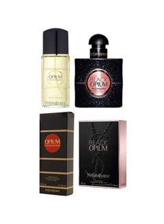 Yves Saint Laurent 2-Piece Black Opium Gift Set Women EDP 90 ml, Men EDT 100ml  - Image 2