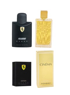 Yves Saint Laurent Cinema And Scuderia Black Gift Set EDP 90, EDT 125ml  - Image 2
