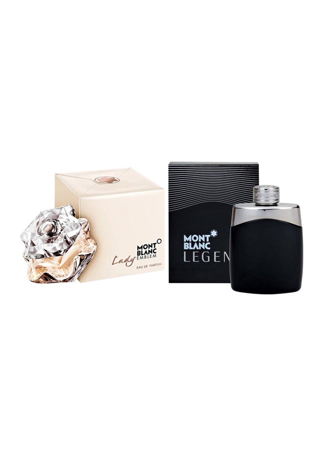 مونت بلانك طقم هدايا عطور EDT 100Ml, EDP 75ملليلتر  - Image 2