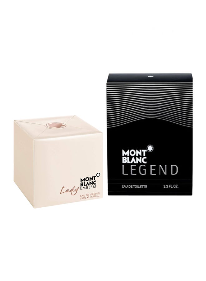 مونت بلانك طقم هدايا عطور EDT 100Ml, EDP 75ملليلتر  - Image 3