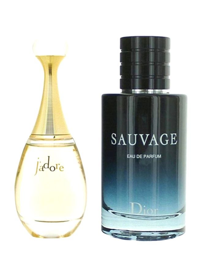 ديور مجموعة هدايا عطور سوفاج وجادور EDP 1x 100, EDP 1x100ملليلتر - Image 1