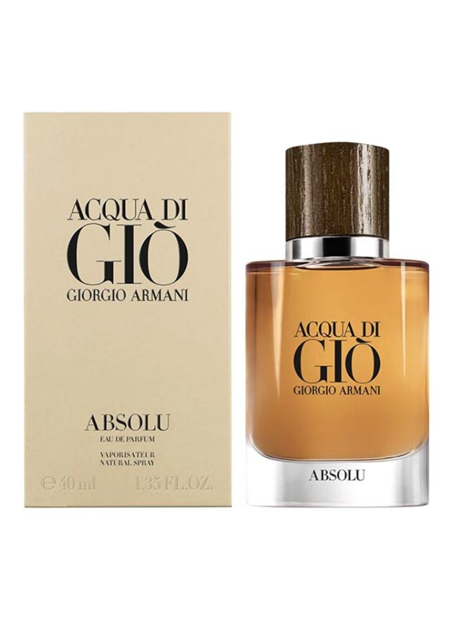 جورجيو أرماني ماء عطر أكوا دي جيو أبسولو 40ملليلتر - Image 2