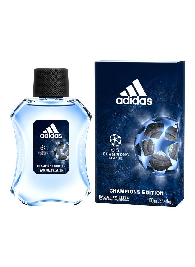 اديداس - بخاخ عطر أديداس UEFA شامبيونز ليج إيديشن للرجال - أو دي تواليت 100ملليلتر - Image 1