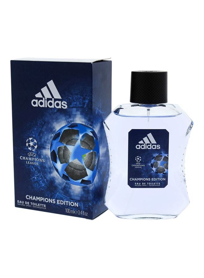 اديداس - بخاخ عطر أديداس UEFA شامبيونز ليج إيديشن للرجال - أو دي تواليت 100ملليلتر - Image 1