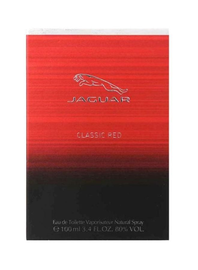 JAGUAR - Classic Red EDT For Men 100ml - Image 1