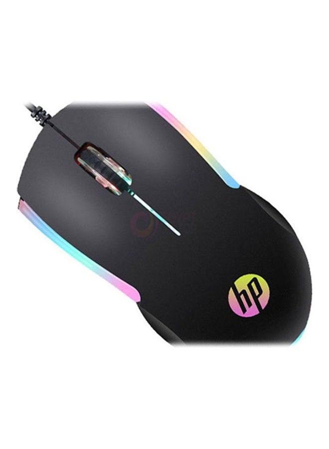 HP - M160 Hp Wired Optical Computer Mouse Black - Image 1