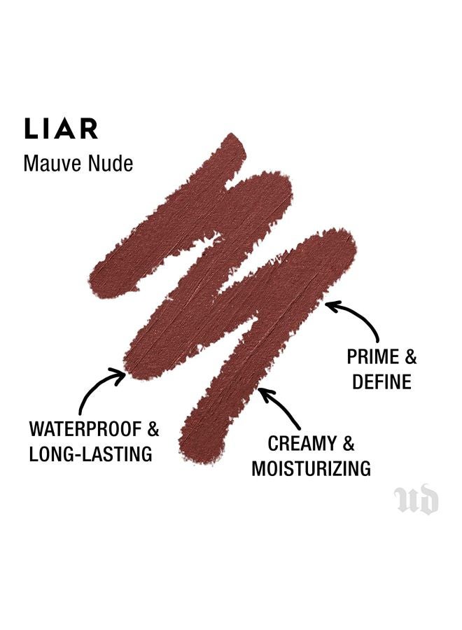 Urban Decay 24/7 Glide On Lip Pencil Liar  - Image 5