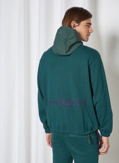 FINGERCROXX Fleece Pullover Dark Green  - Image 2