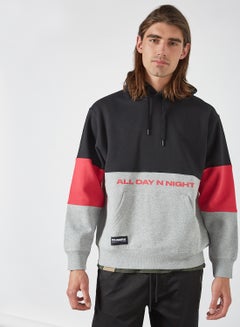 FINGERCROXX Colorblock Hoodie Black  - Image 1