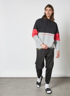FINGERCROXX Colorblock Hoodie Black  - Image 3