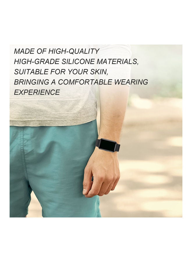 Replacement Band For Huawei Watch Fit Black - Image 2