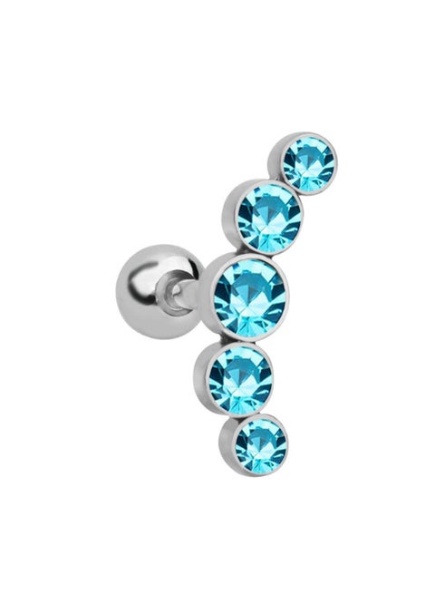 Stainless Steel Cartilage Helix Tragus Ear Stud