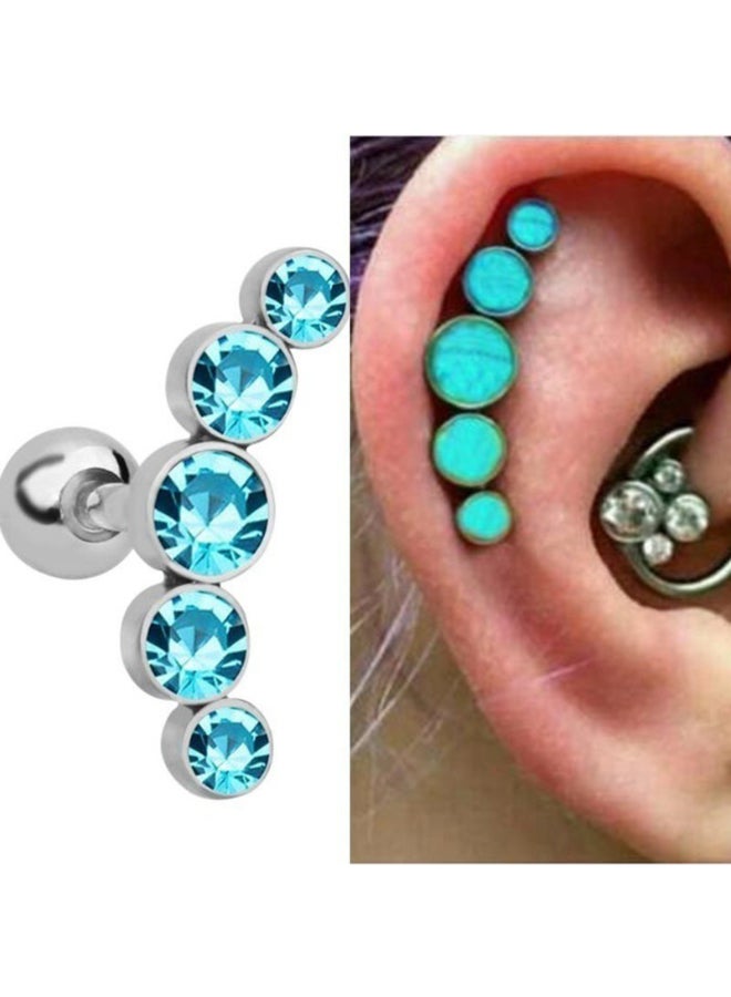 Stainless Steel Cartilage Helix Tragus Ear Stud