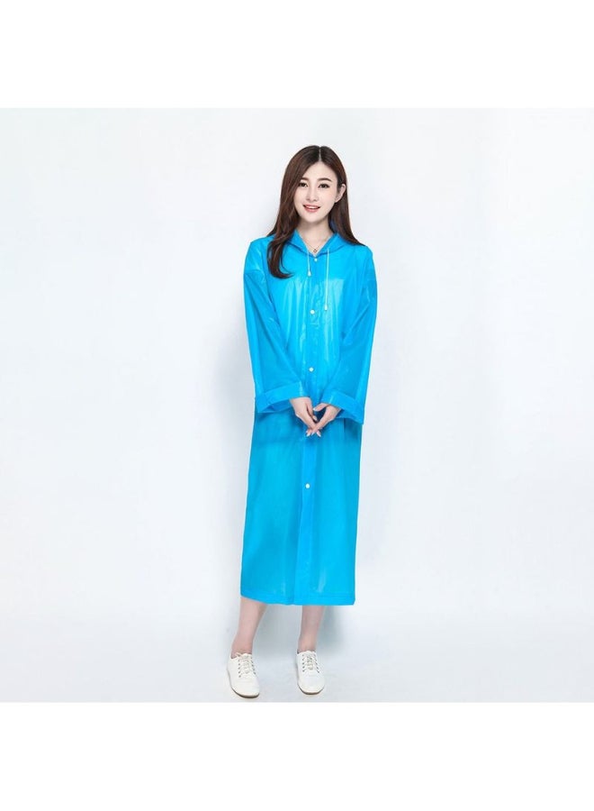 Travel Outdoor Raincoat Blue