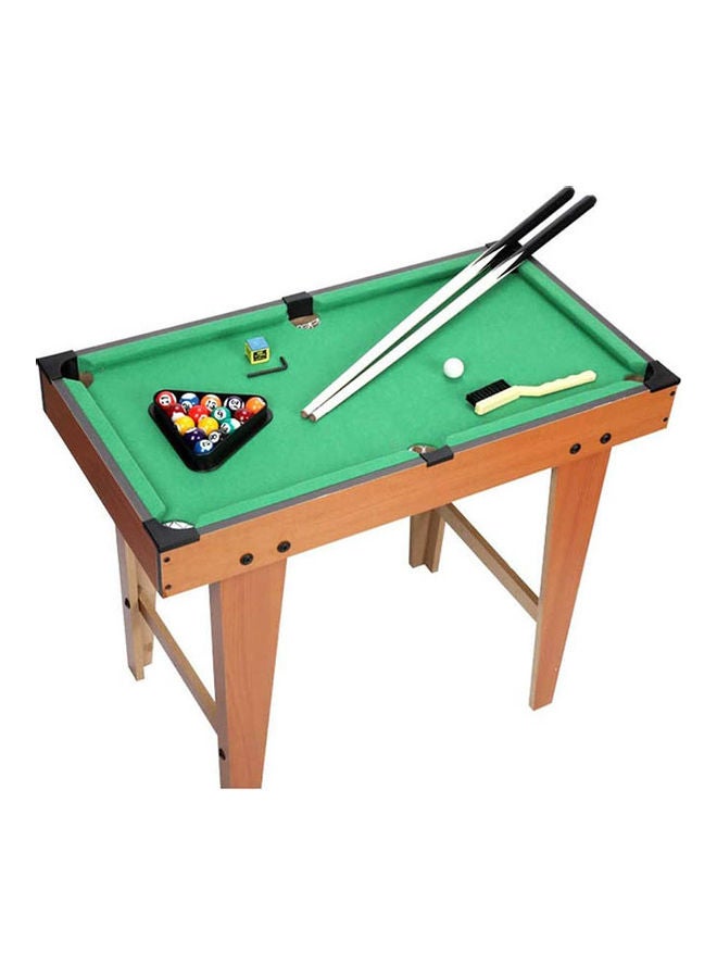 Mini-Pool Billiard Table Game Set 69x37X60  - Image 1
