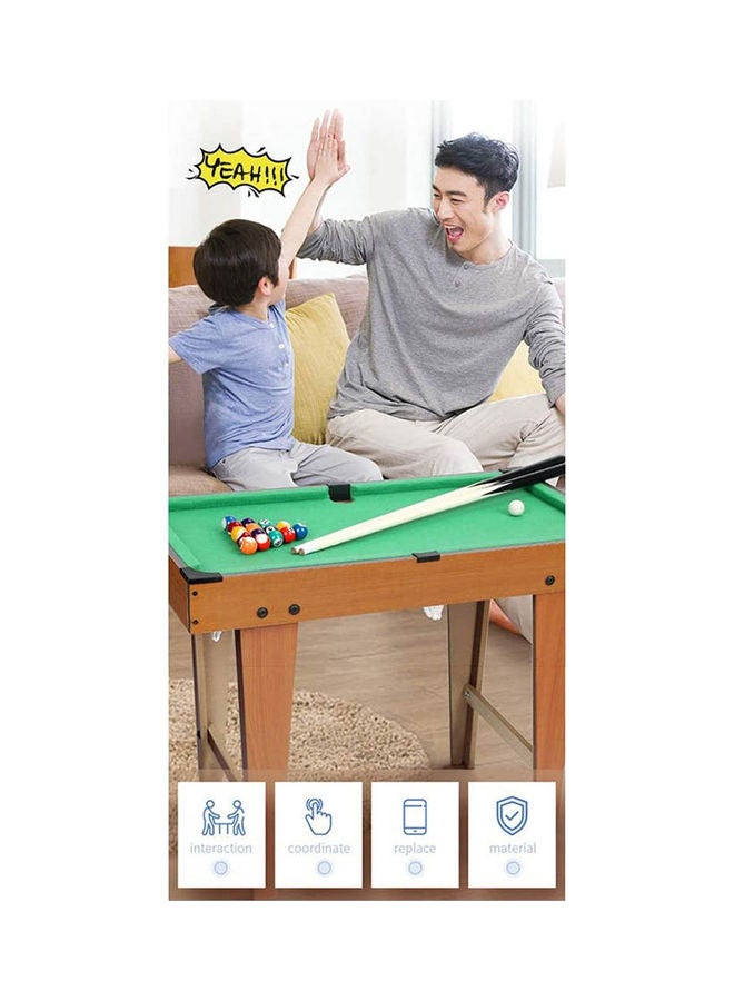 Mini-Pool Billiard Table Game Set 69x37X60  - Image 3