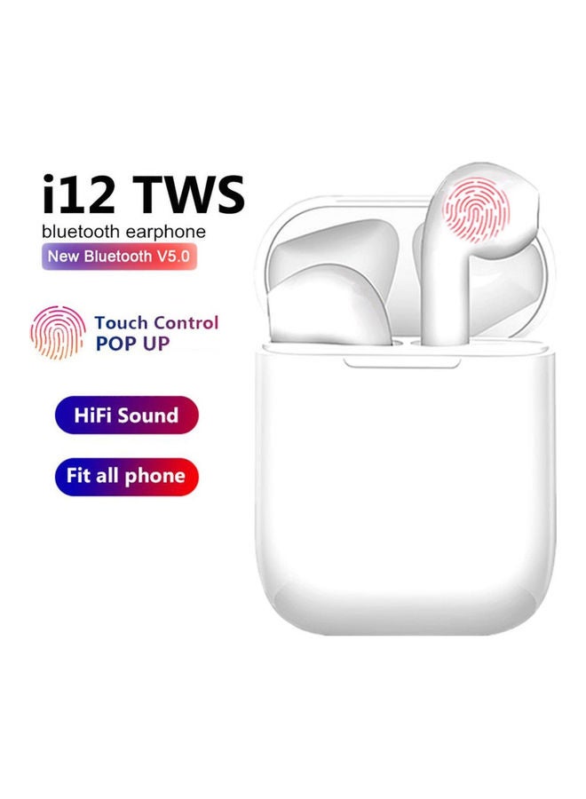 Generic - Bluetooth In-Ear Earbuds With Charging Box White - Image 1