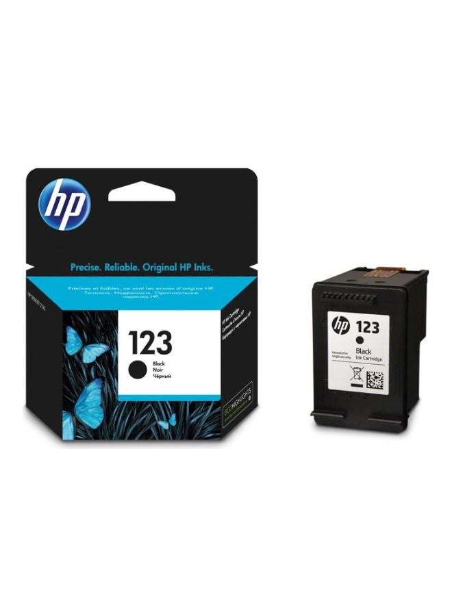 123 Tri Color Printer Ink Cartridge Multicolor