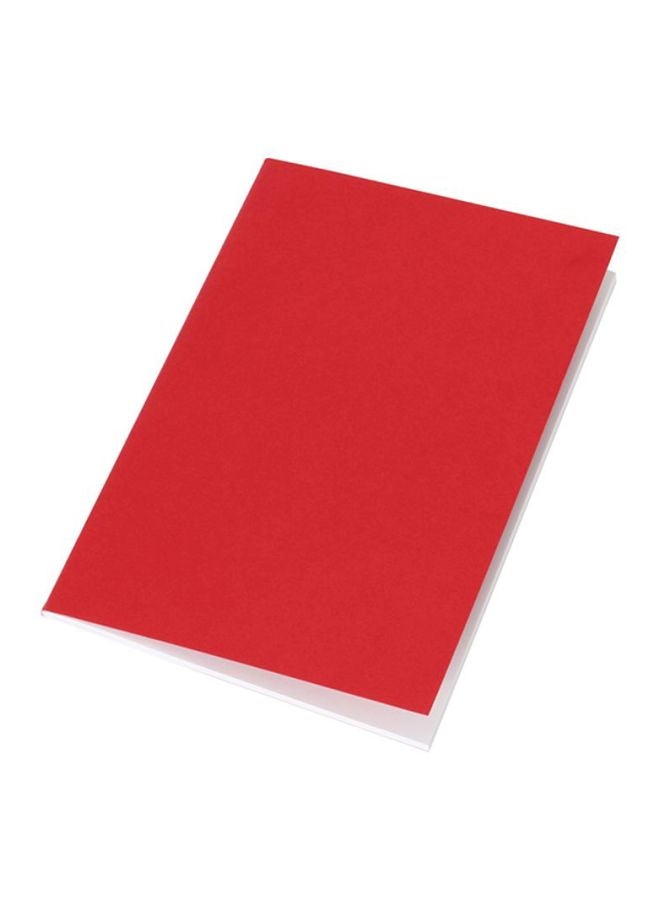 جيفتولوجي دفتر ملاحظات مسطر فينسيا أحمر - Image 1