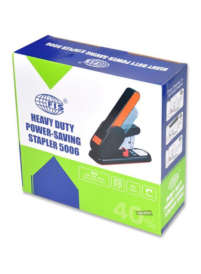 FIS - Heavy Duty Stapler Black/Orange - Image 1