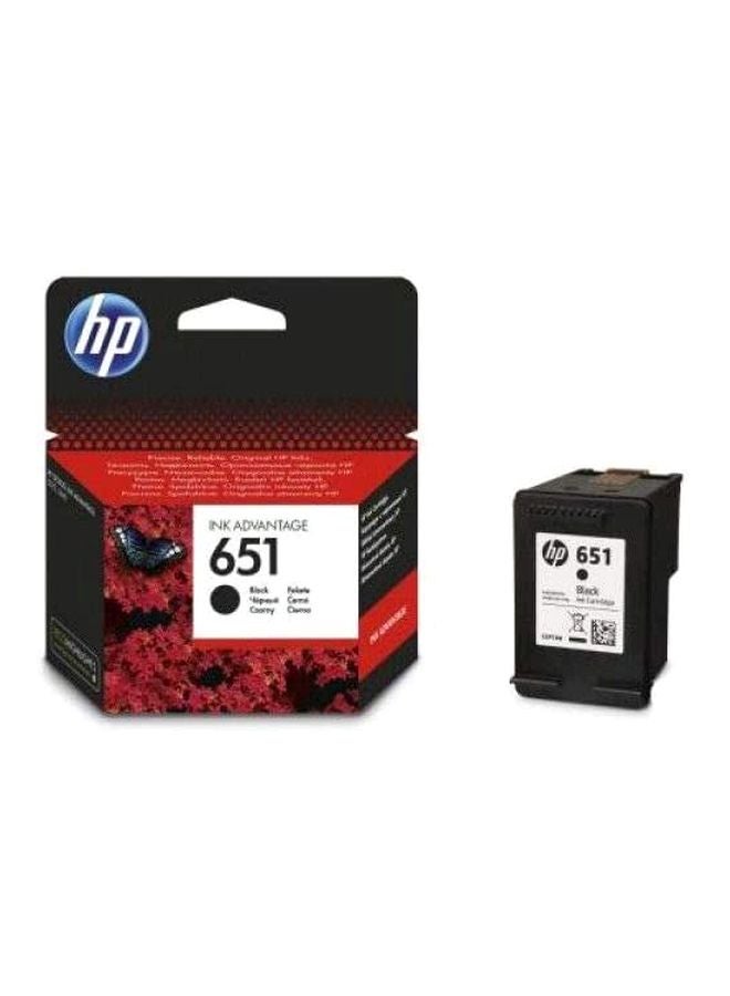 HP خرطوشة حبر 651 للطابعة إنك أدفانتيج أسود - Image 2
