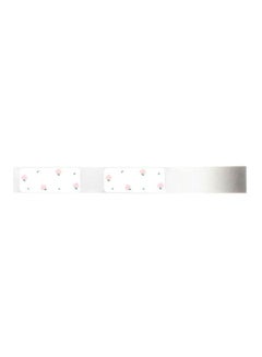 Aibecy 210-Sheets Self-Adhesive Label Paper White/Pink/Green  - Image 1