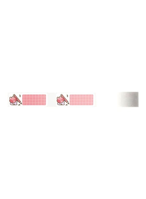 160 Sheets Colourful Label Paper Self-Adhesive Roll Multicolour