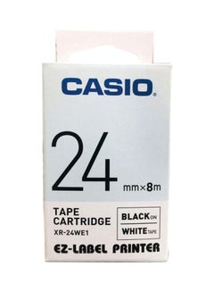 CASIO Tape Cartridge For EZ-Label Printer White  - Image 1