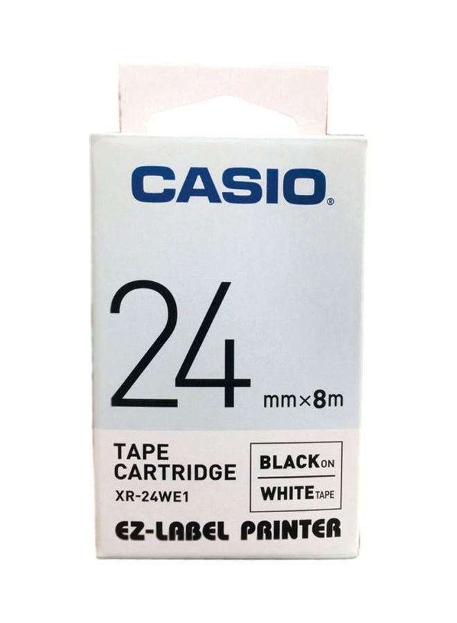 CASIO Tape Cartridge For EZ-Label Printer White - Image 1